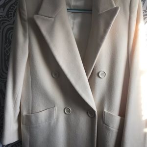 CASMERE vintage woman’s coat OFF WHITE stunning